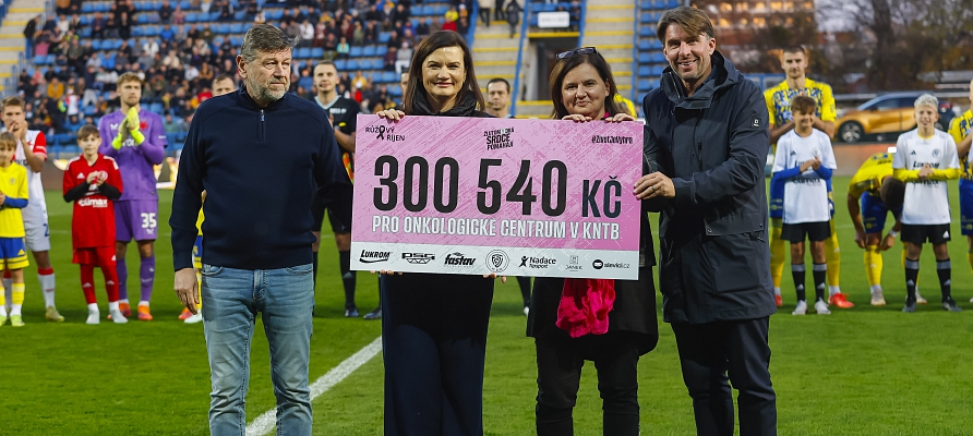 Ševci ukázali srdce: zlínské onkologii předali přes 300 tisíc korun