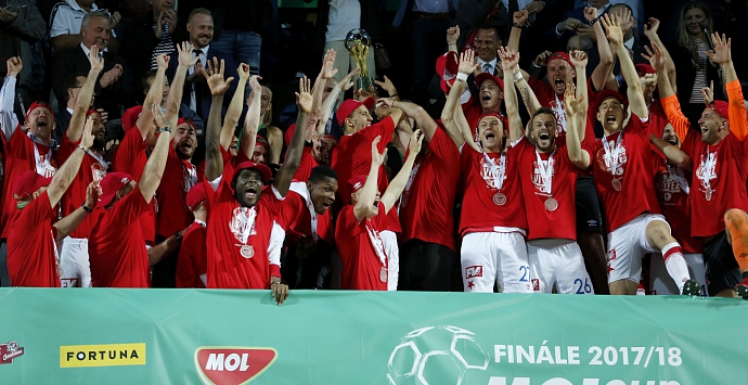 Vzájemné zápasy čtvrtfinalistů: Jablonec vyzve Slavii poprvé od prohraného finále v roce 2018