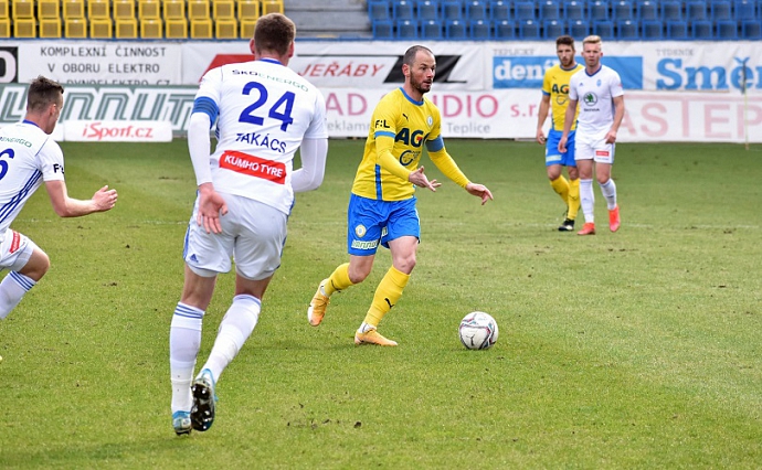Teplice zdolaly díky dvěma gólům Moulise Boleslav a jsou v semifinále poháru